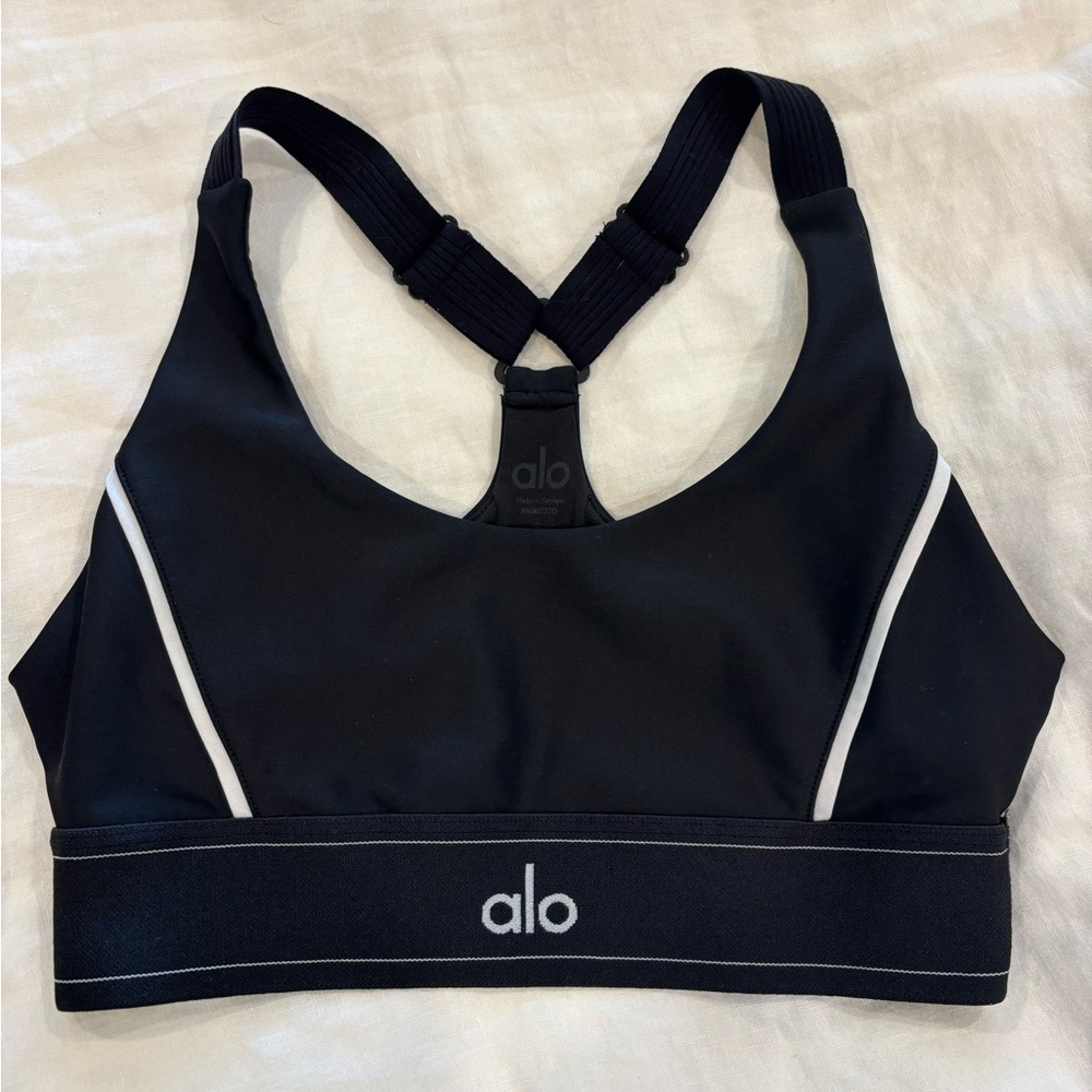 Alo Black Sports Bra size S